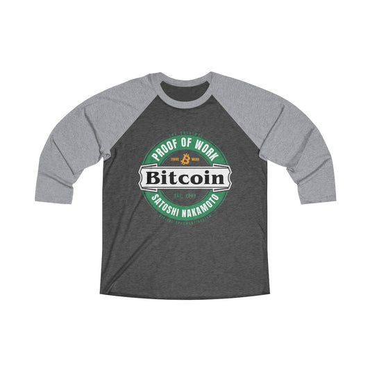BTC Emblem Tri-Blend 3\4 Raglan Tee