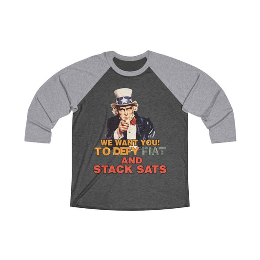 Uncle Sam 3\4 Sleeve Baseball Tee