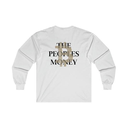 The People's Money Ultra Cotton Long Sleeve Tee