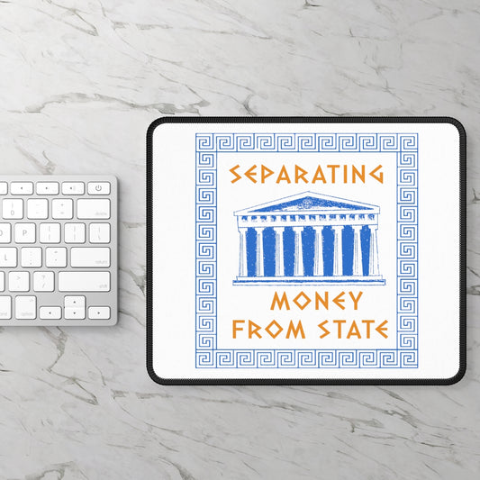 Bitcoin Acropolis Gaming Mouse Pad