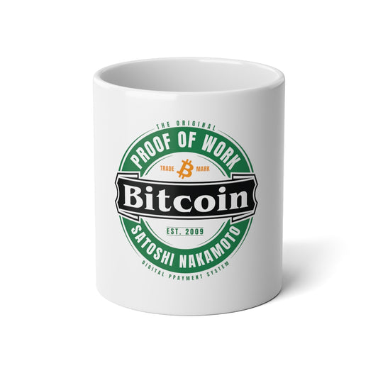 BTC Emblem Jumbo Mug, 20oz