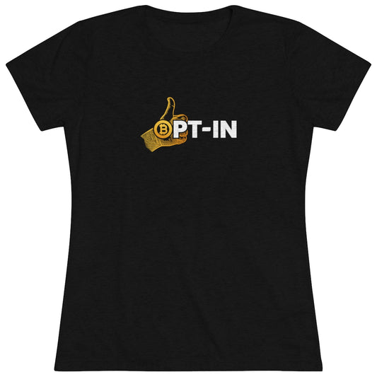 Opt-In Women's Midweight Cotton Tee