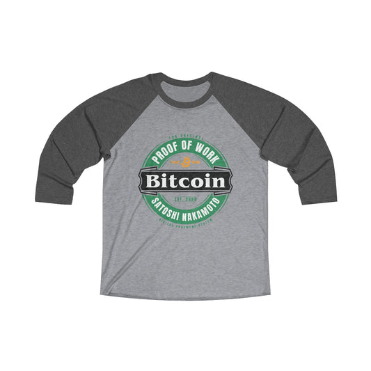 BTC Emblem Tri-Blend 3\4 Raglan Tee