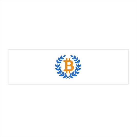 Bitcoin Acropolis Bumper Sticker