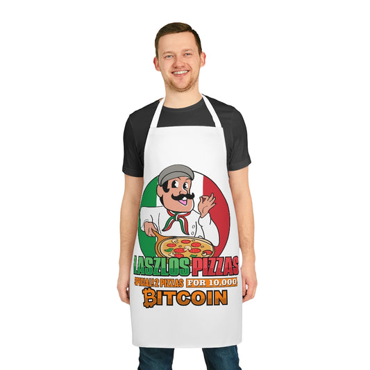 Bitcoin Pizza Day Apron