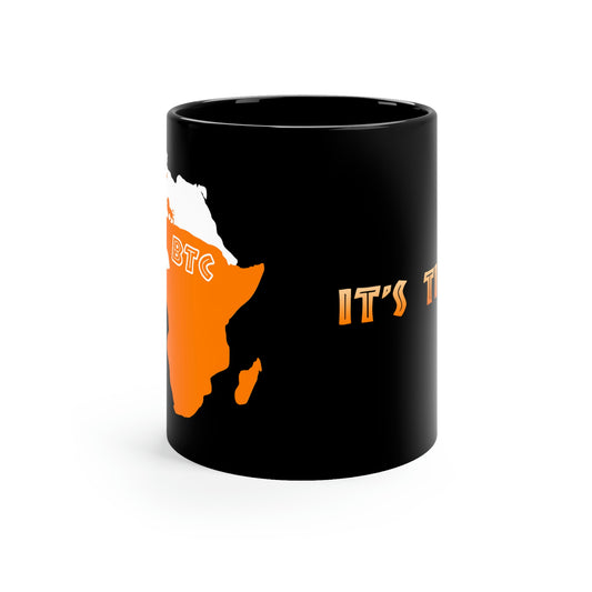 BTC Africa11oz Black Mug