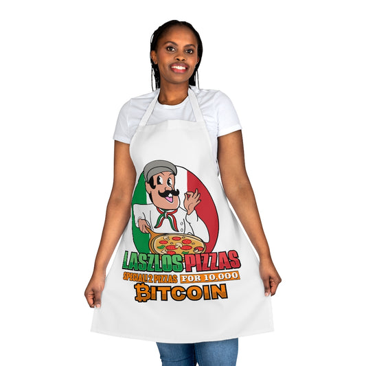 Bitcoin Pizza Day Apron