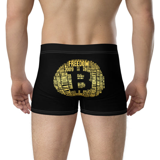 Bitcoin in 50 Words Boxer Briefs