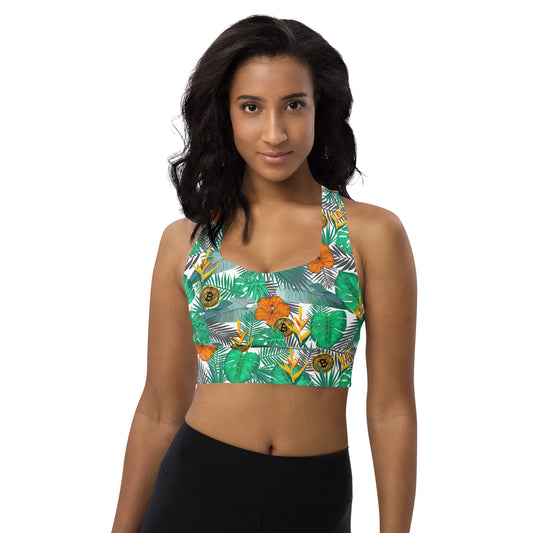 BTC Tropical Longline sports bra