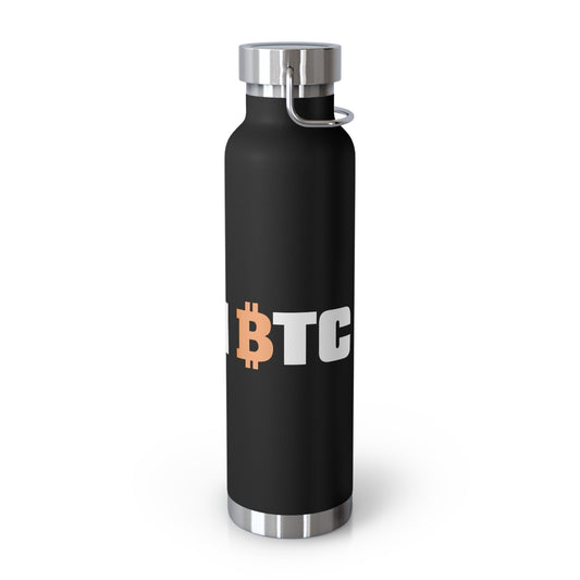 1 BTC Copper Vacuum Insulated Bottle, 22oz