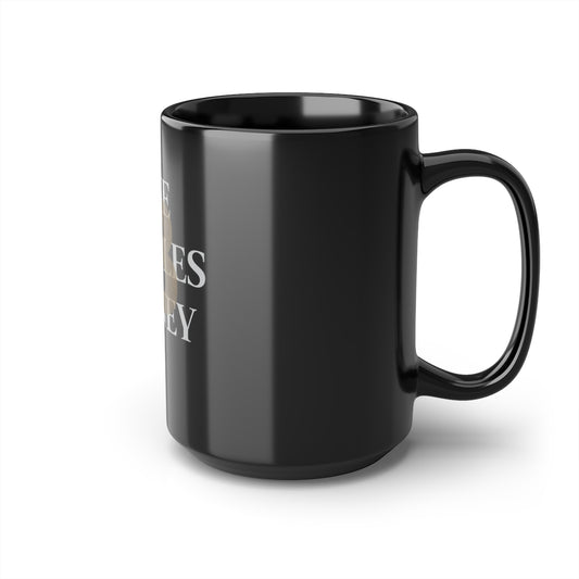 The People's Money Black Mug, 15oz