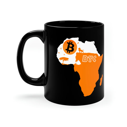 BTC Africa11oz Black Mug
