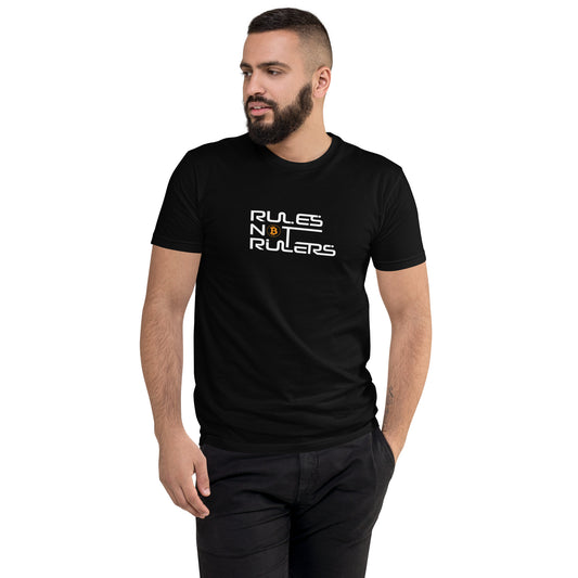 Rules Not Rulers Short Sleeve Fitted T-shirt