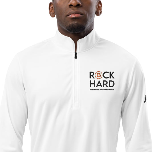 Rock Hard Quarter zip pullover