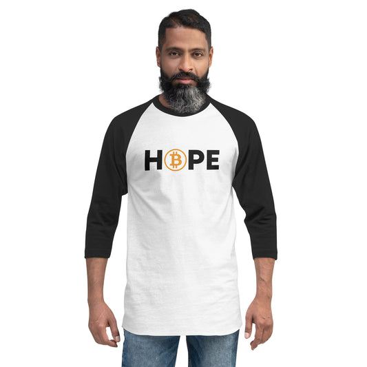 Hope 3/4 sleeve raglan shirt