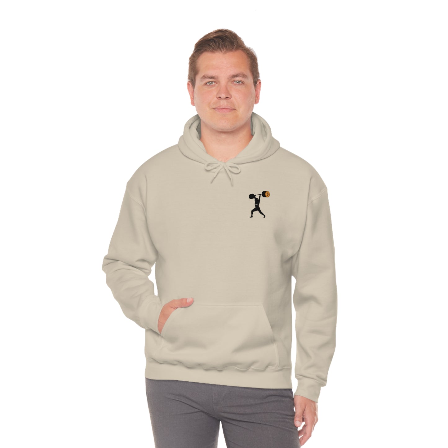 Proof of Work Hooded Sweatshirt ( Inverse Design )