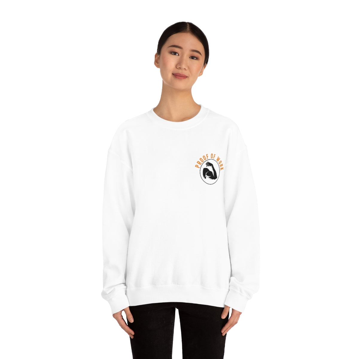 PROOF OF WORK Heavy Blend™ Crewneck Sweatshirt