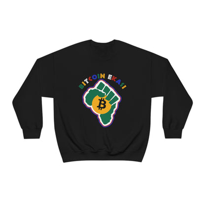 Bitcoin Ekasi SA colors  Crewneck Sweatshirt