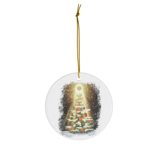 A BTC Christmas Ornament