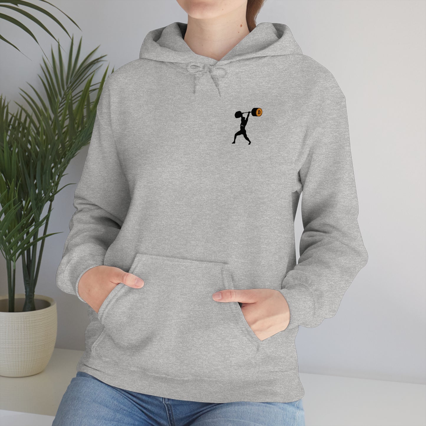 Proof of Work Hooded Sweatshirt ( Inverse Design )