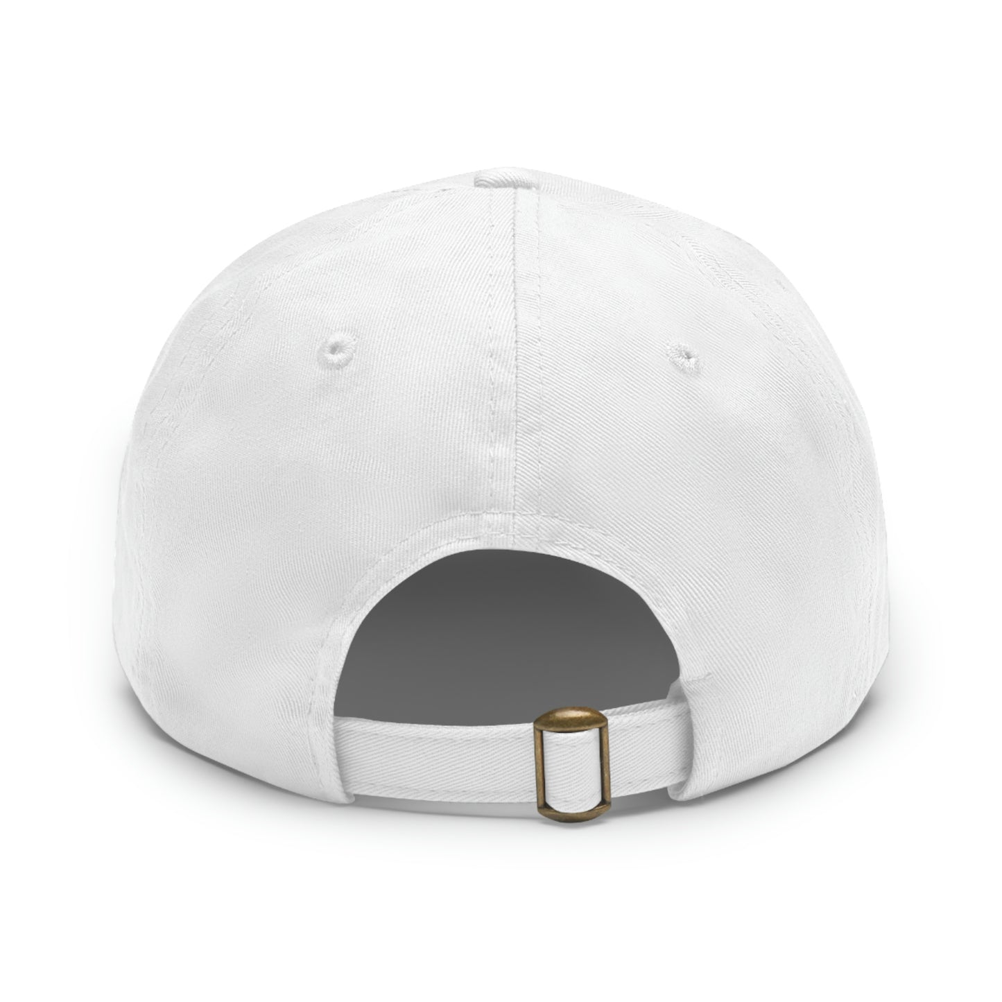 Decentralized  Hat with Leather Patch