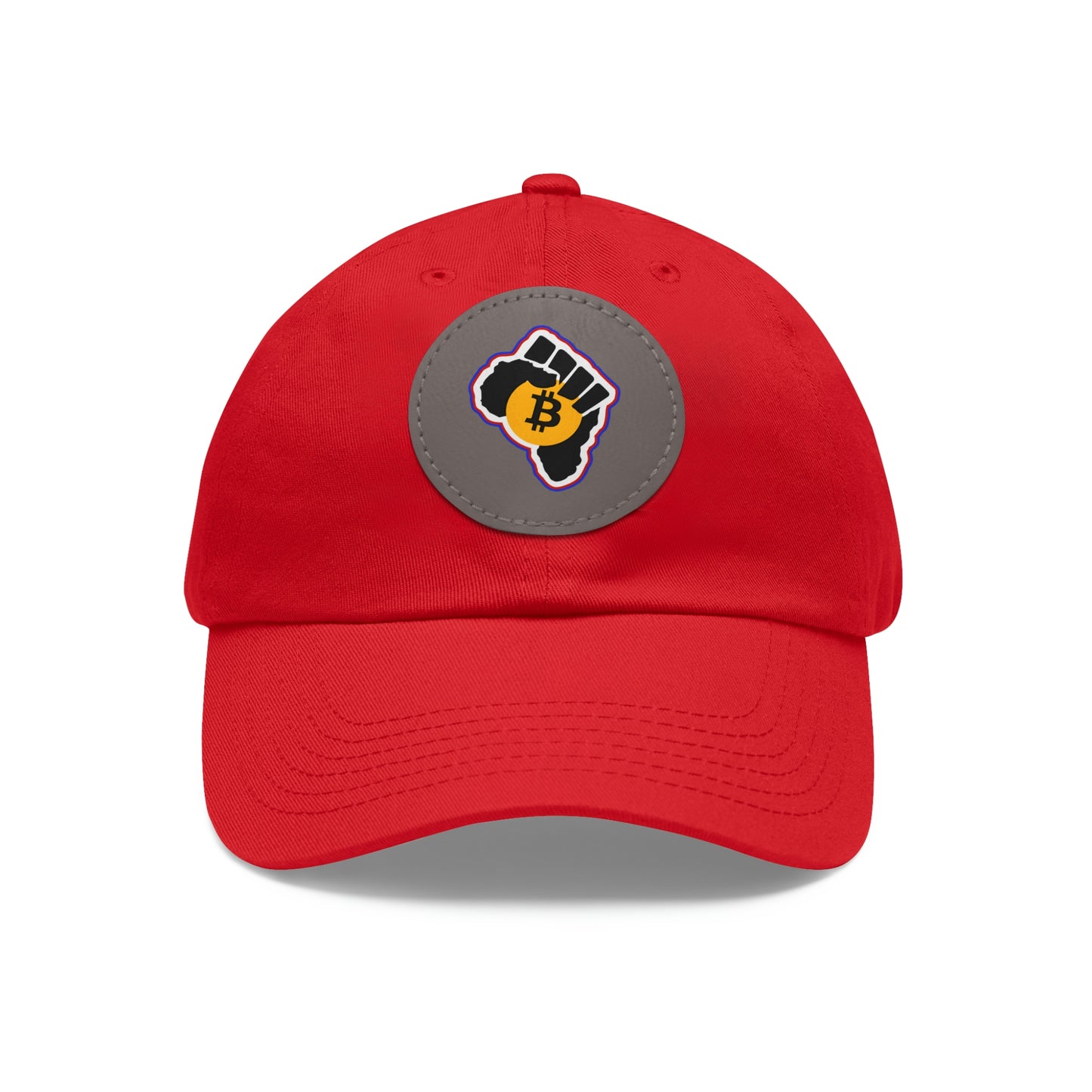 Bitcoin Ekasi Hat with Leather Patch (Round)