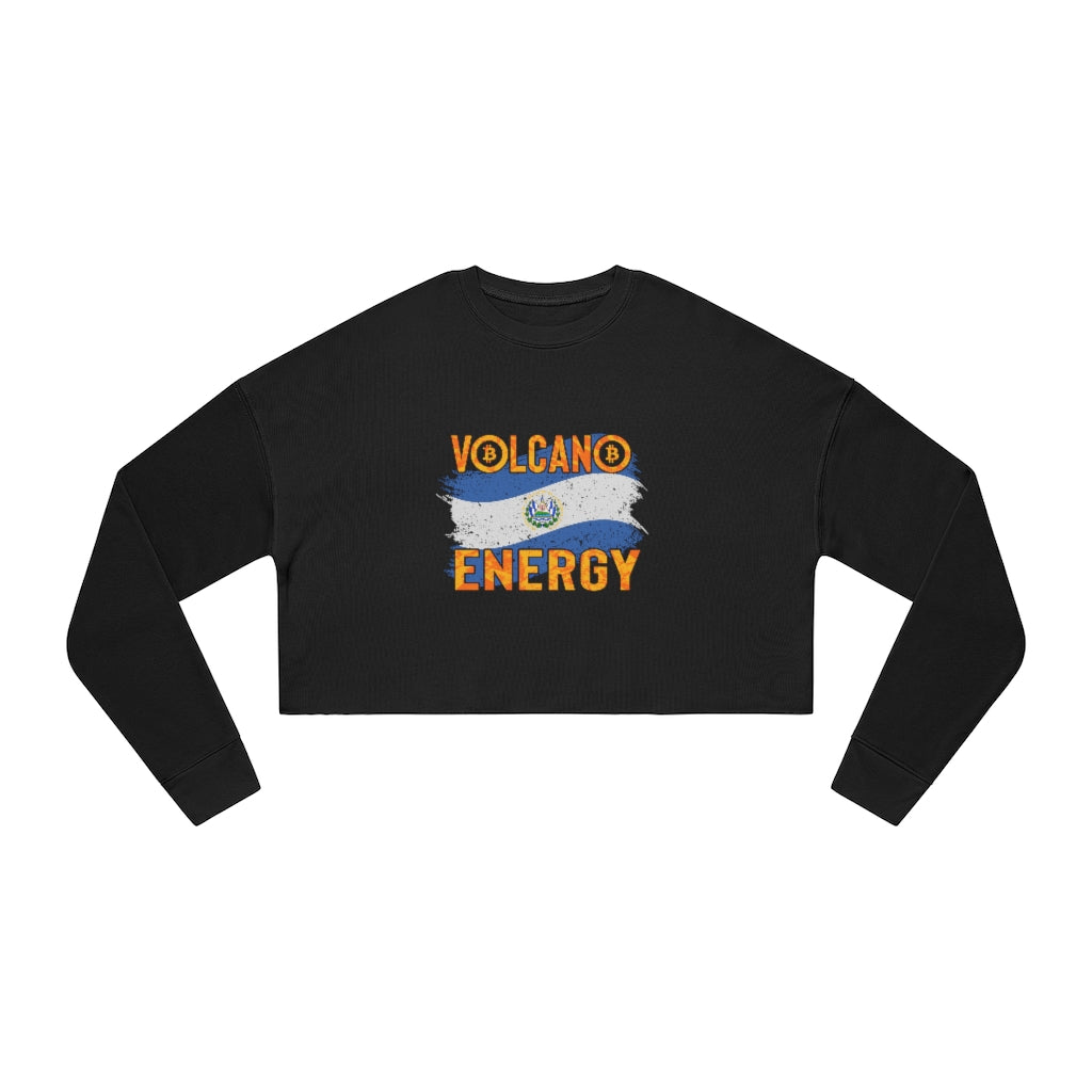 Volcano Energy Women's Cropped Sweatshirt