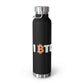 1 BTC Copper Vacuum Insulated Bottle, 22oz