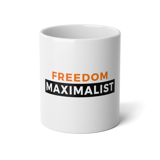 Freedom Maximalist Jumbo Mug, 20oz