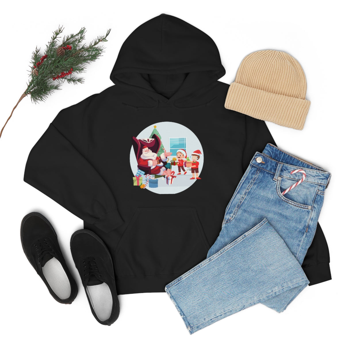 Naughty or Nice Christmas Hoodie