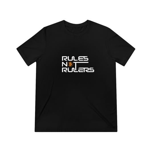 Rules Not Rulers Triblend Tee