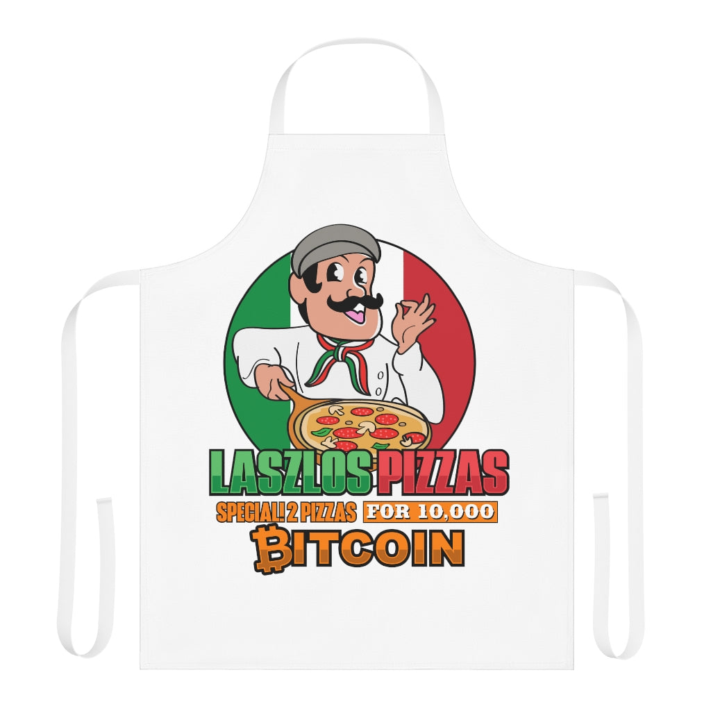 Bitcoin Pizza Day Apron