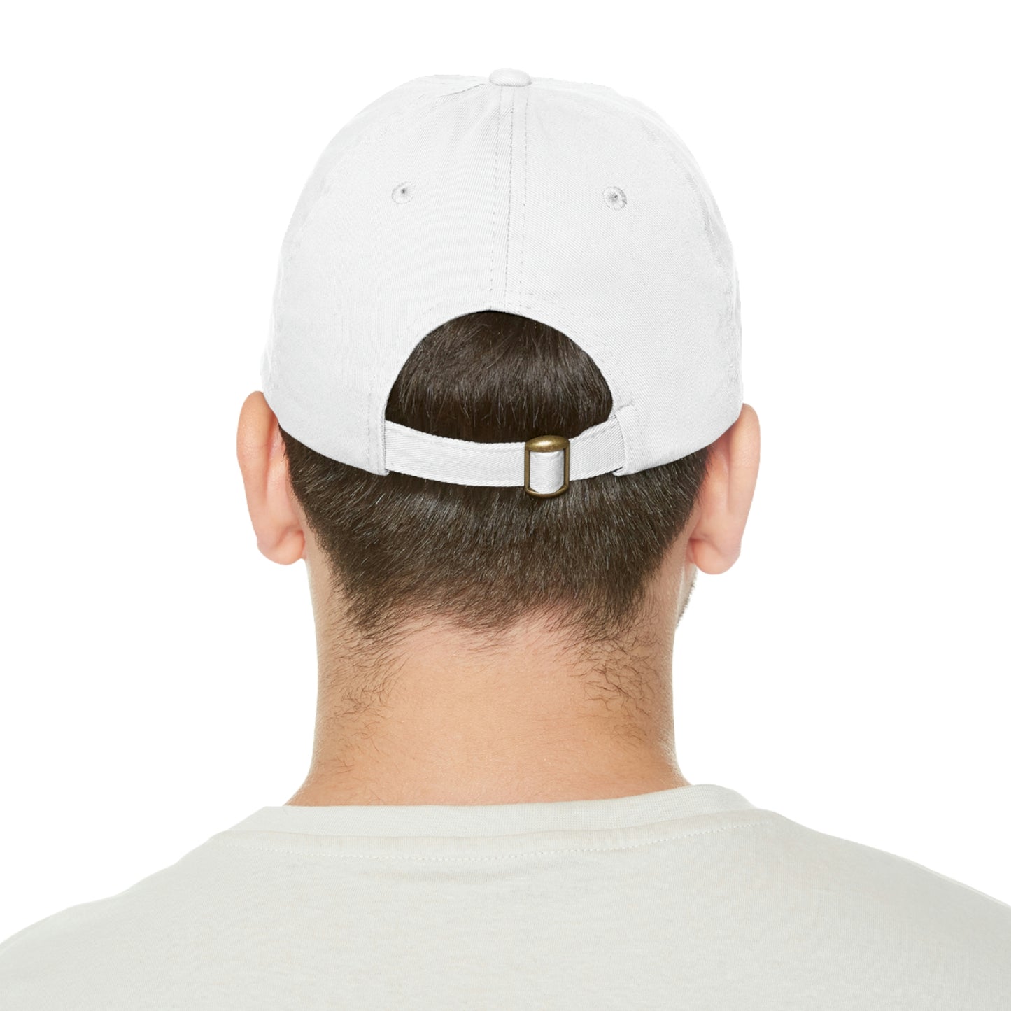 Decentralized  Hat with Leather Patch