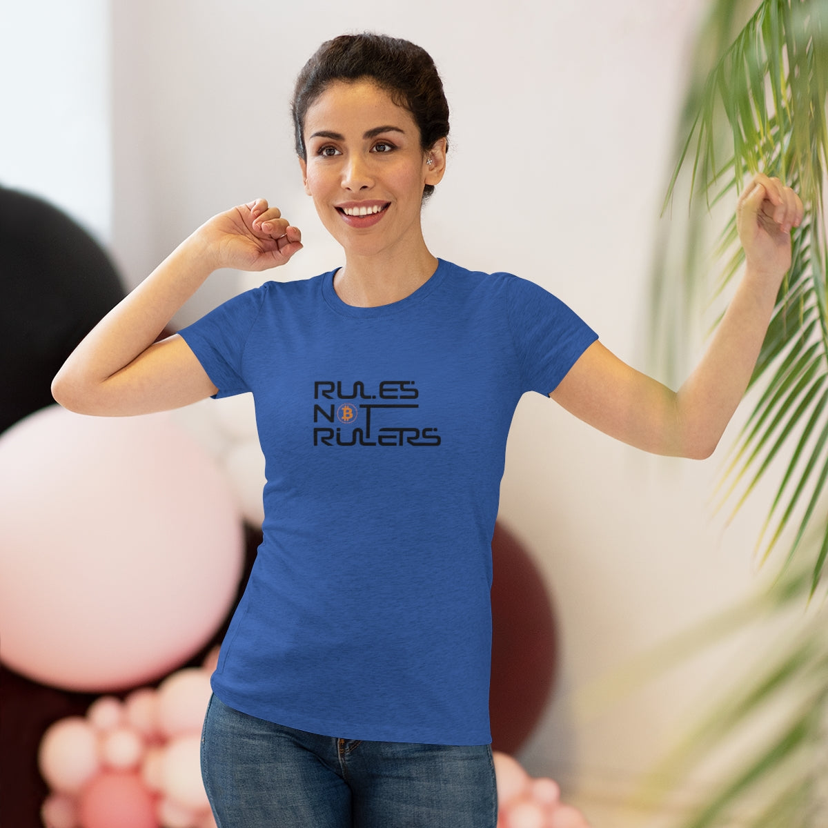 Rules Not Rulers Women's Triblend Tee