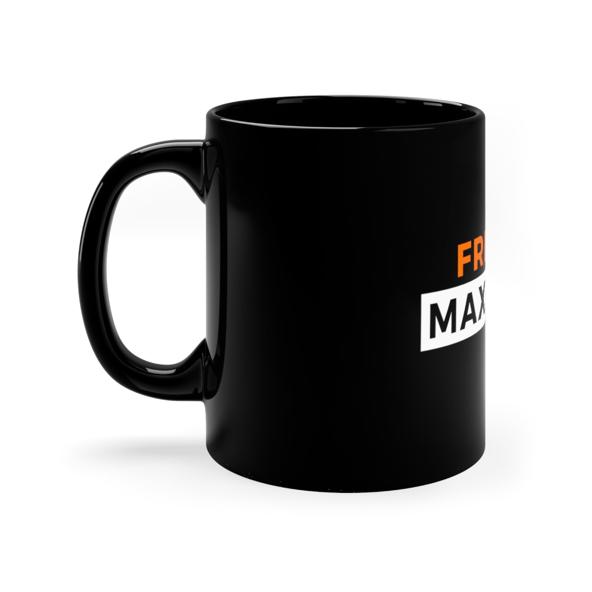 Freedom Maximalist Black Coffee Mug, 11oz