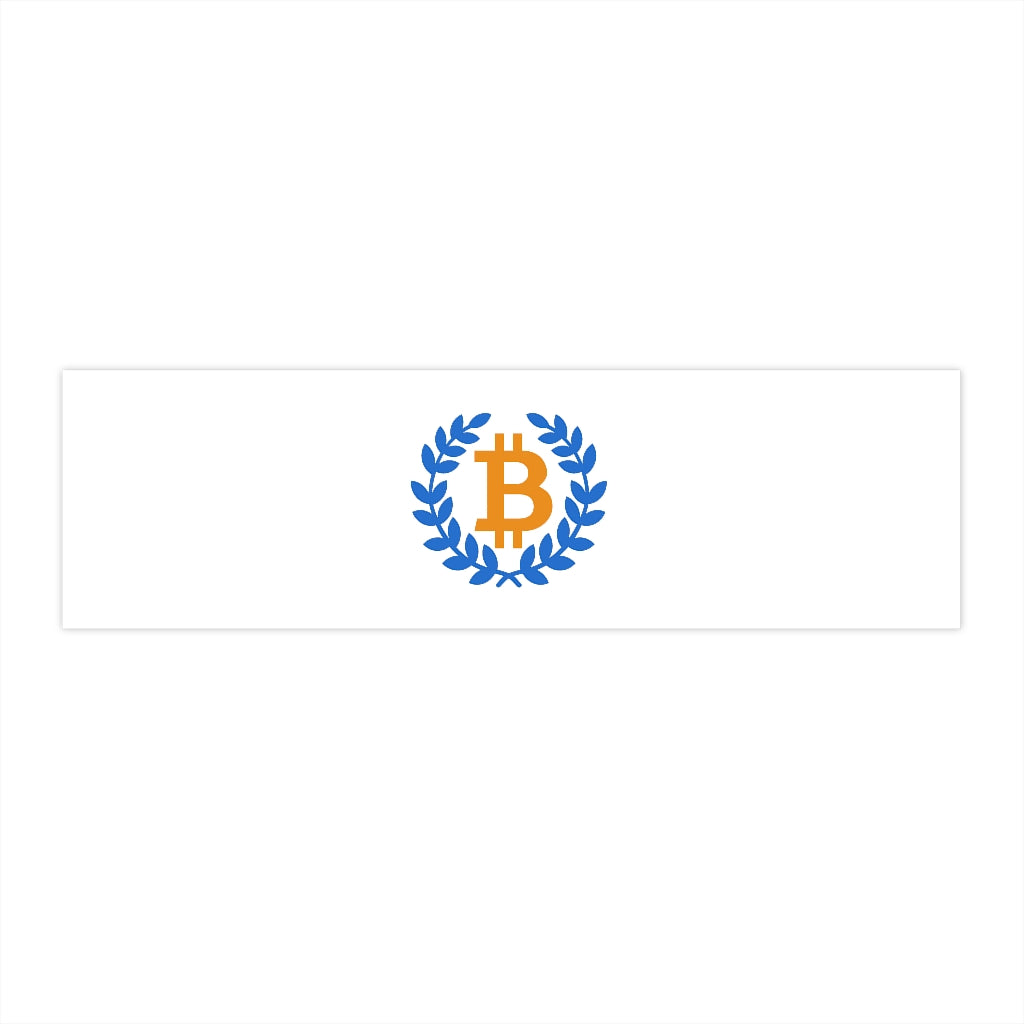 Bitcoin Acropolis Bumper Sticker