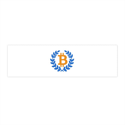 Bitcoin Acropolis Bumper Sticker