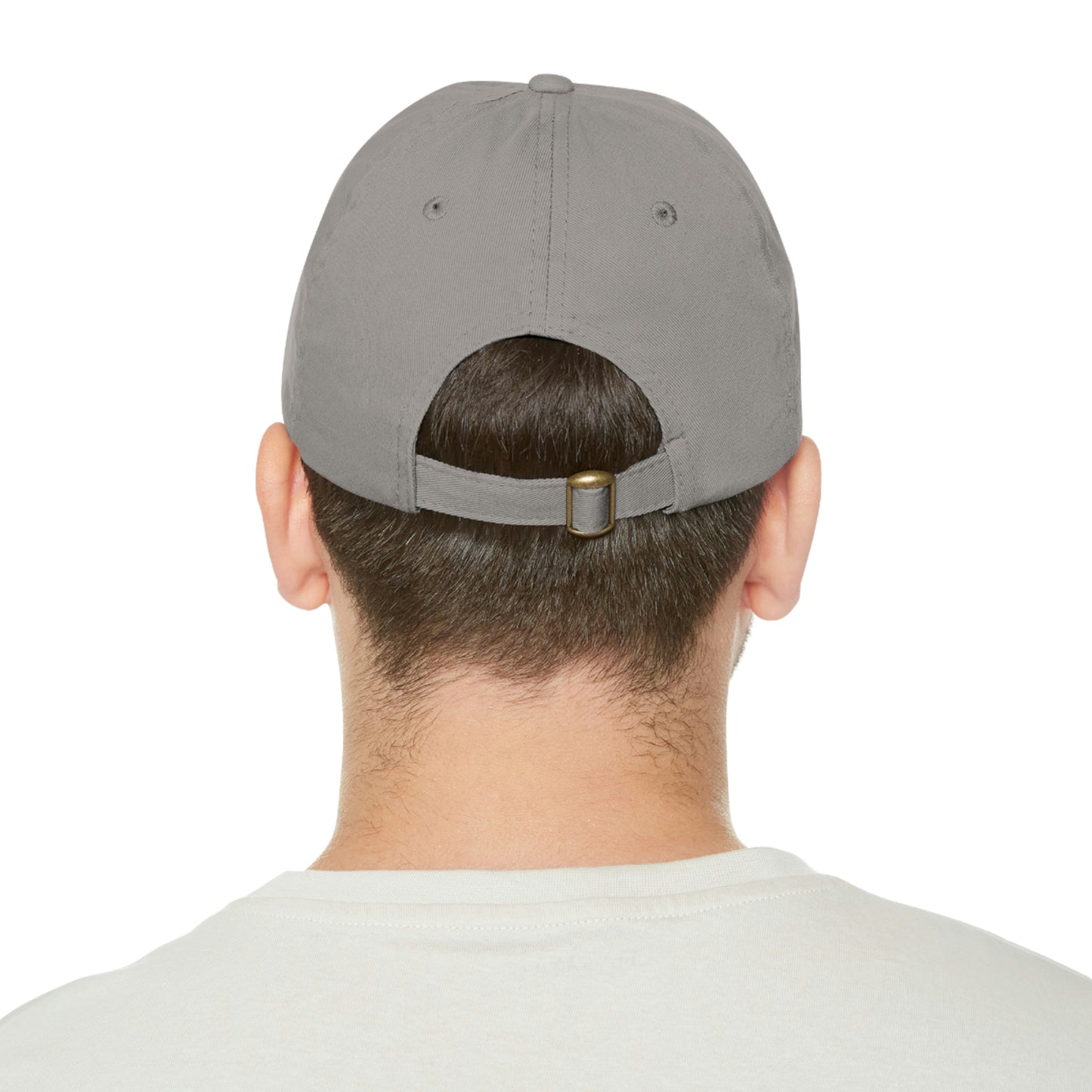 Decentralized  Hat with Leather Patch