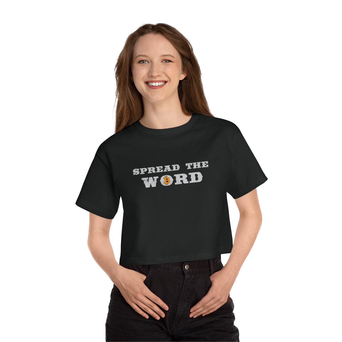 National Adoption Champion Women's Heritage Cropped T-Shirt