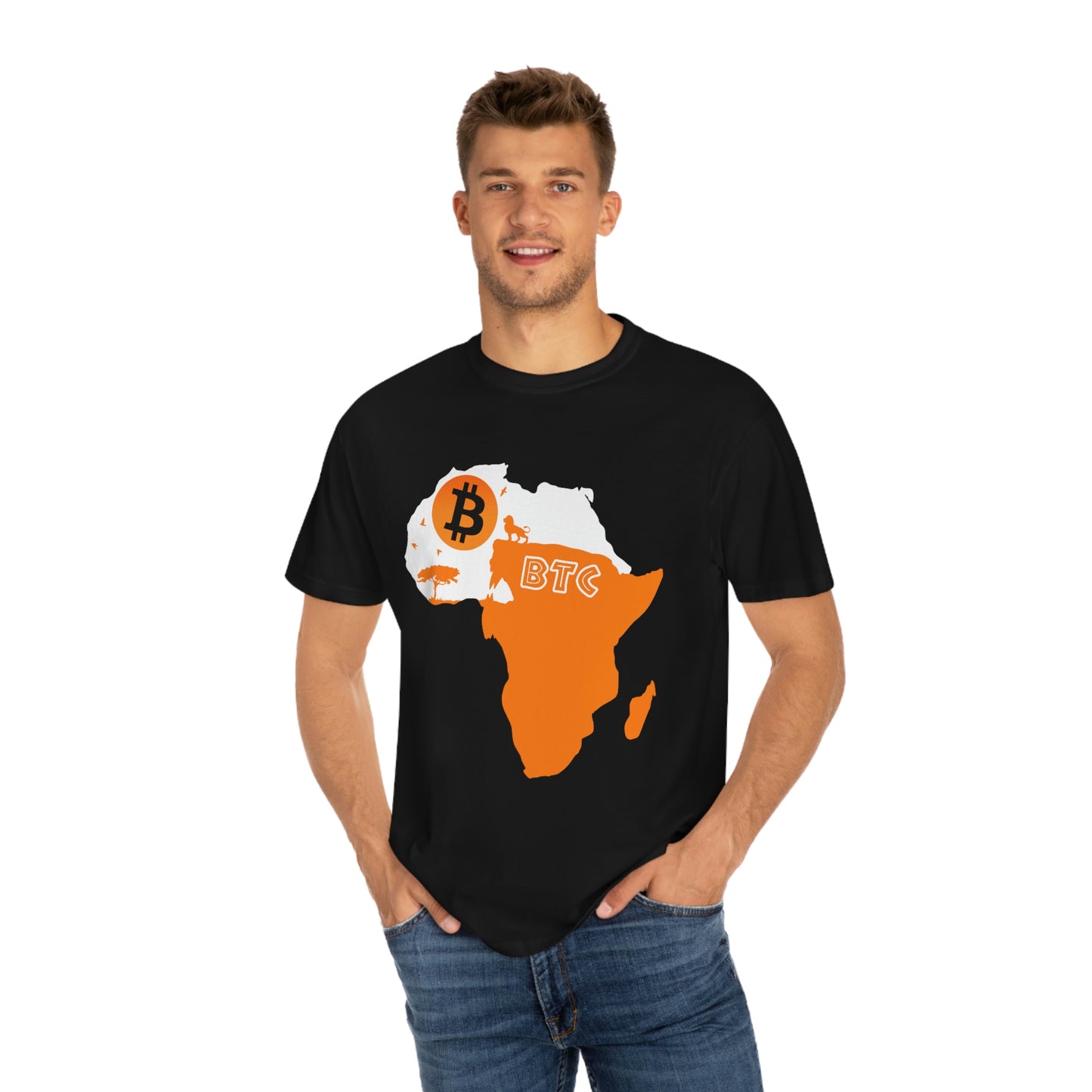 BTC Africa Garment-Dyed T-shirt