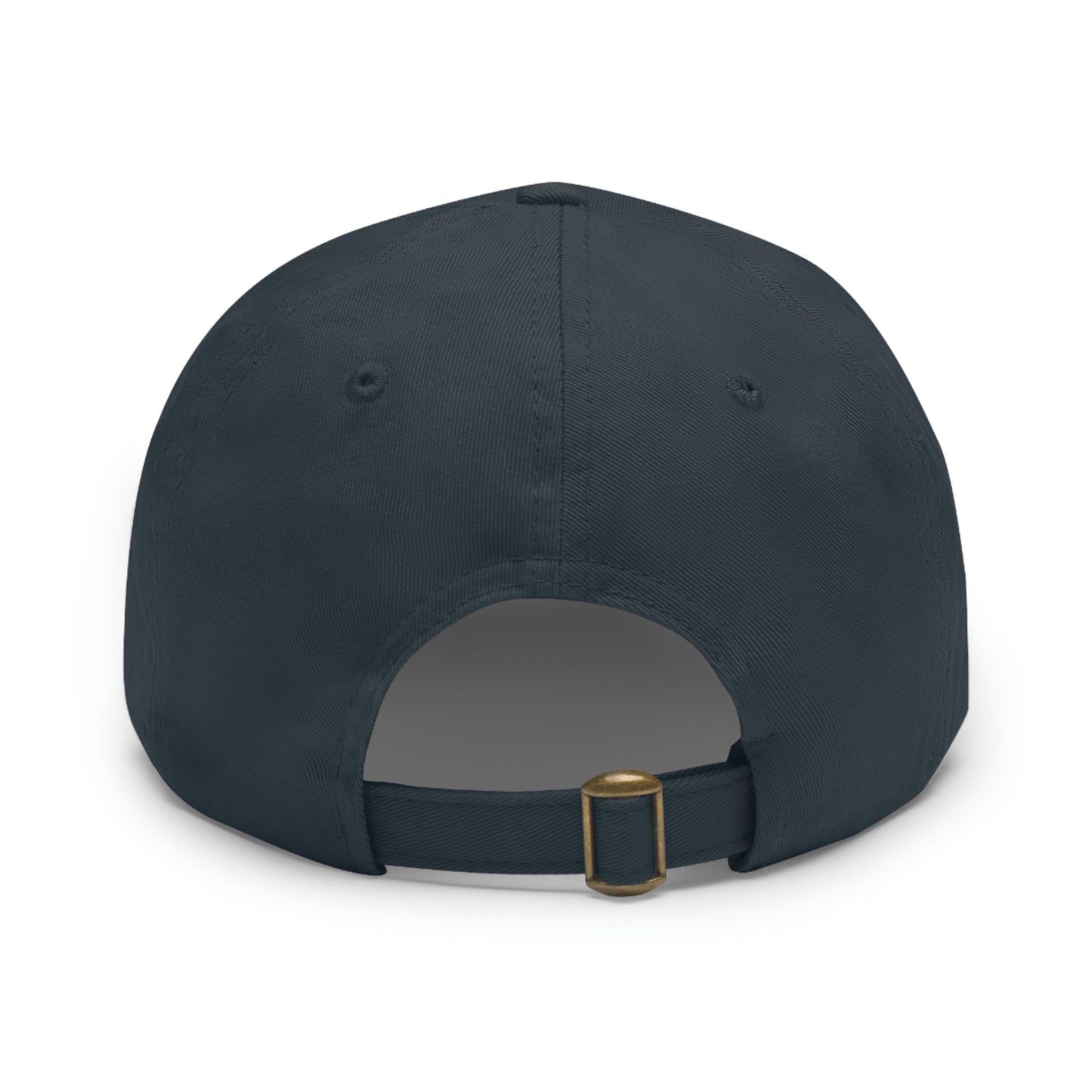 Decentralized  Hat with Leather Patch