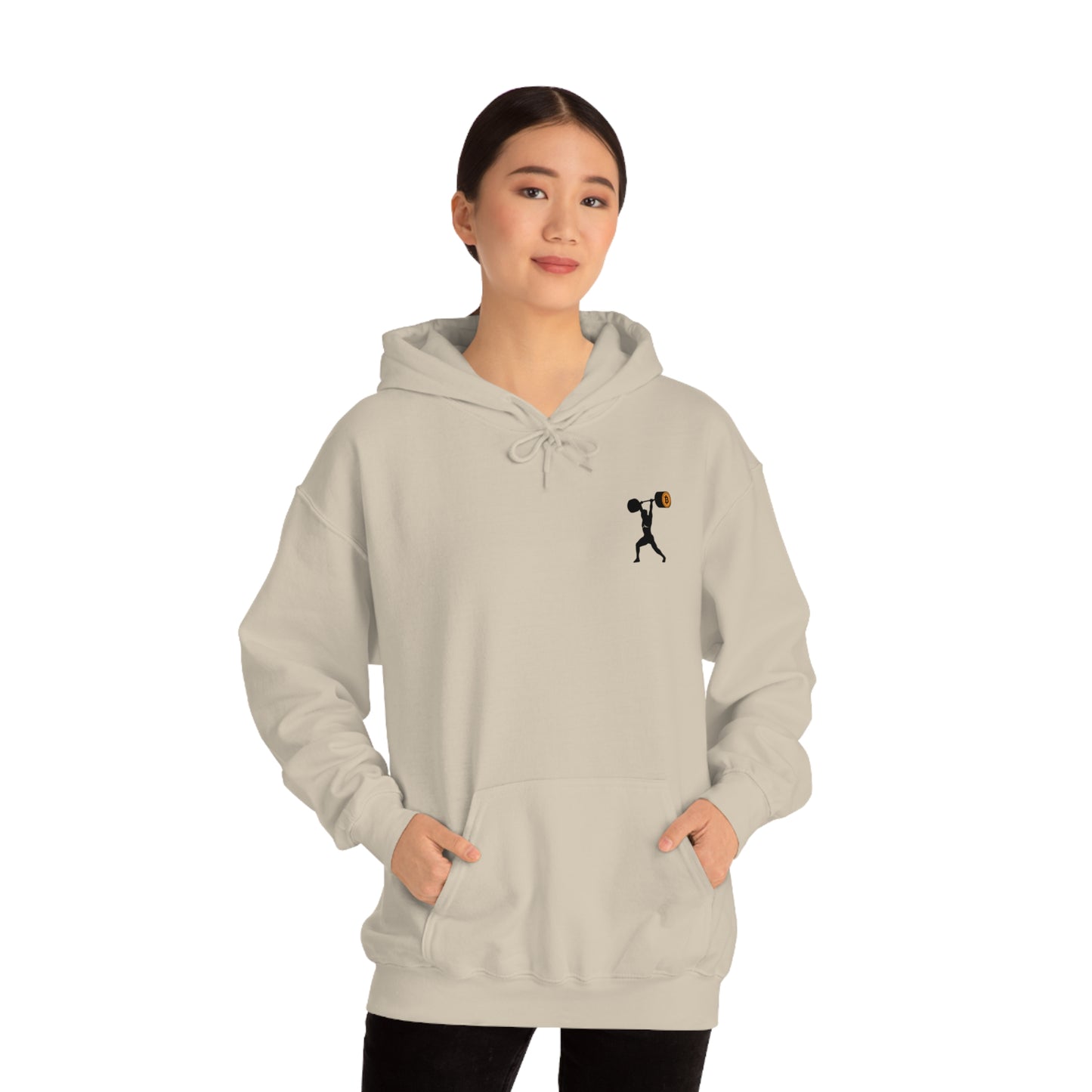 Proof of Work Hooded Sweatshirt ( Inverse Design )