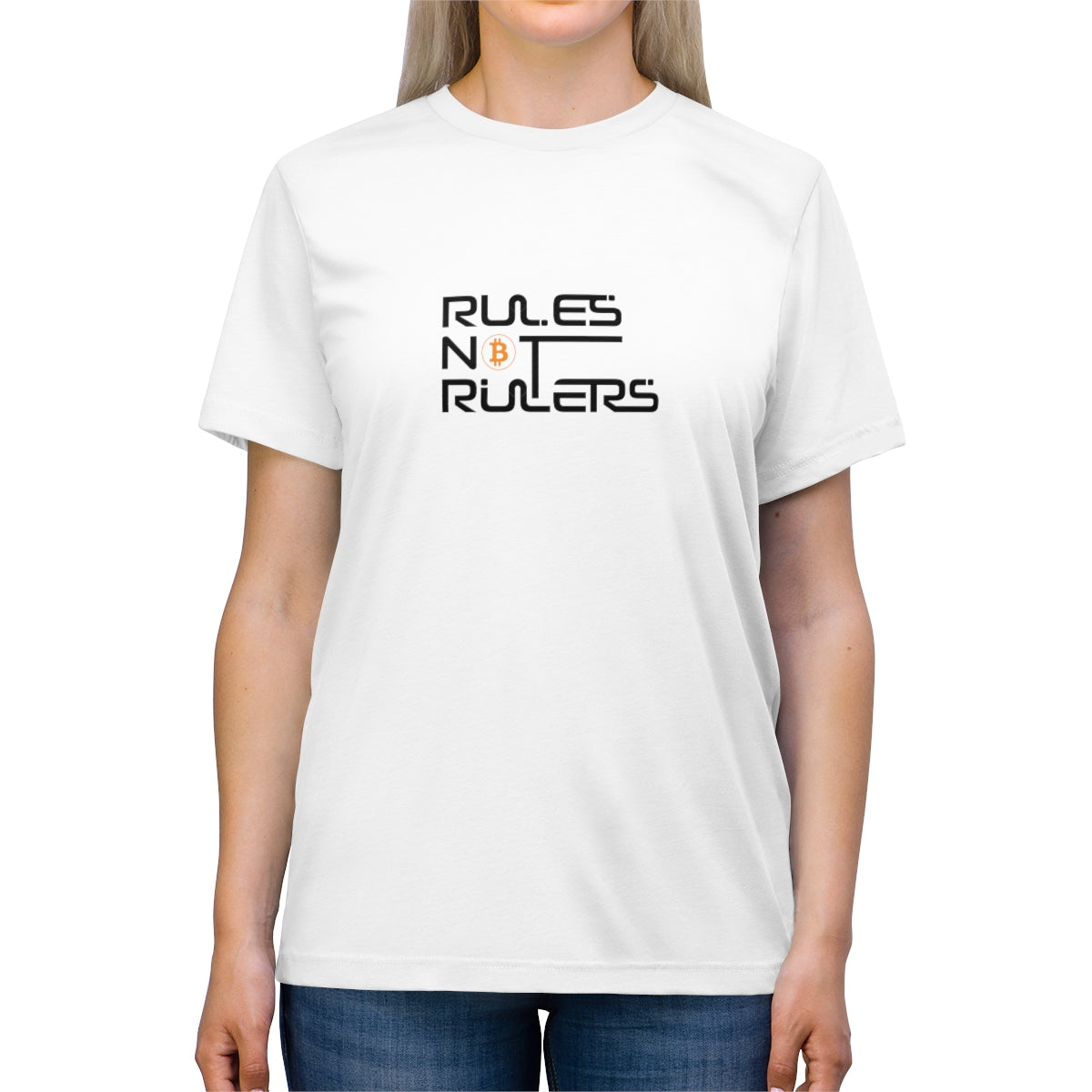 Rules Not Rulers Triblend Tee