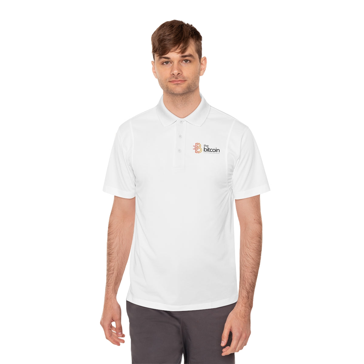 The Bitcoin Clothing Company Men's Sport Polo Shirt
