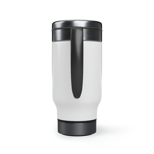 BTC Tour Stainless Steel Travel Mug with Handle, 14oz