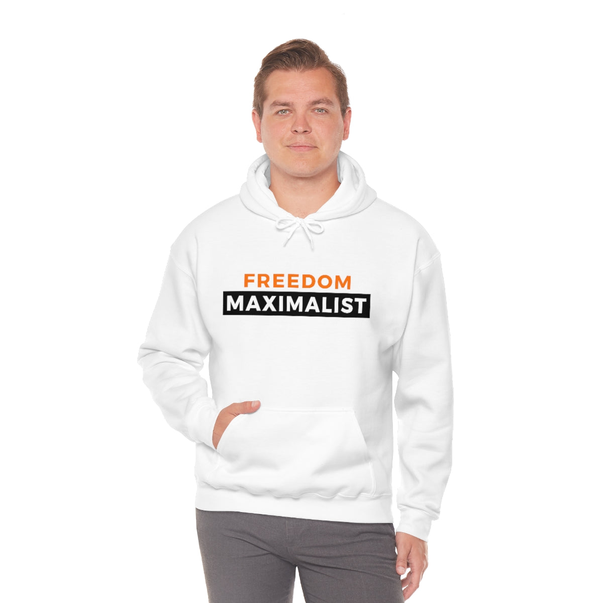 Freedom Maximalist Heavy Blend™ Hooded Sweatshirt