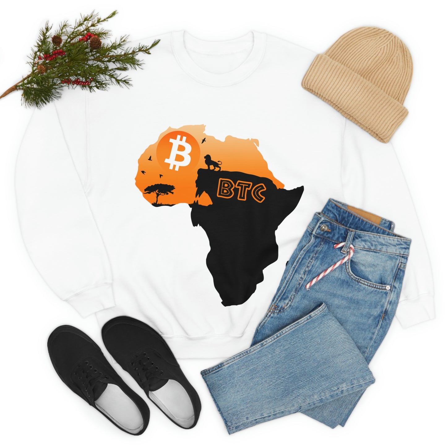 BTC Africa Crewneck Sweatshirt