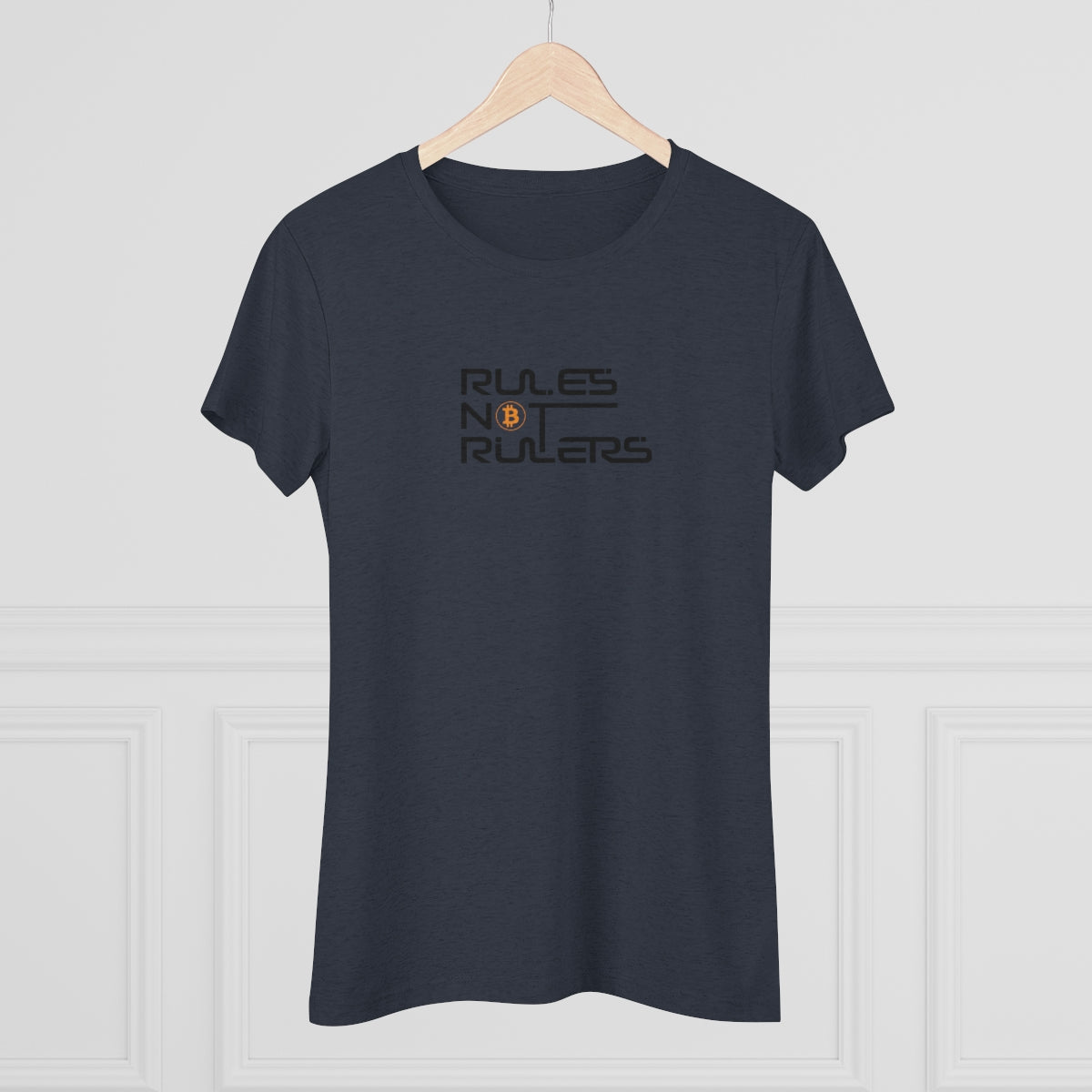 Rules Not Rulers Women's Triblend Tee