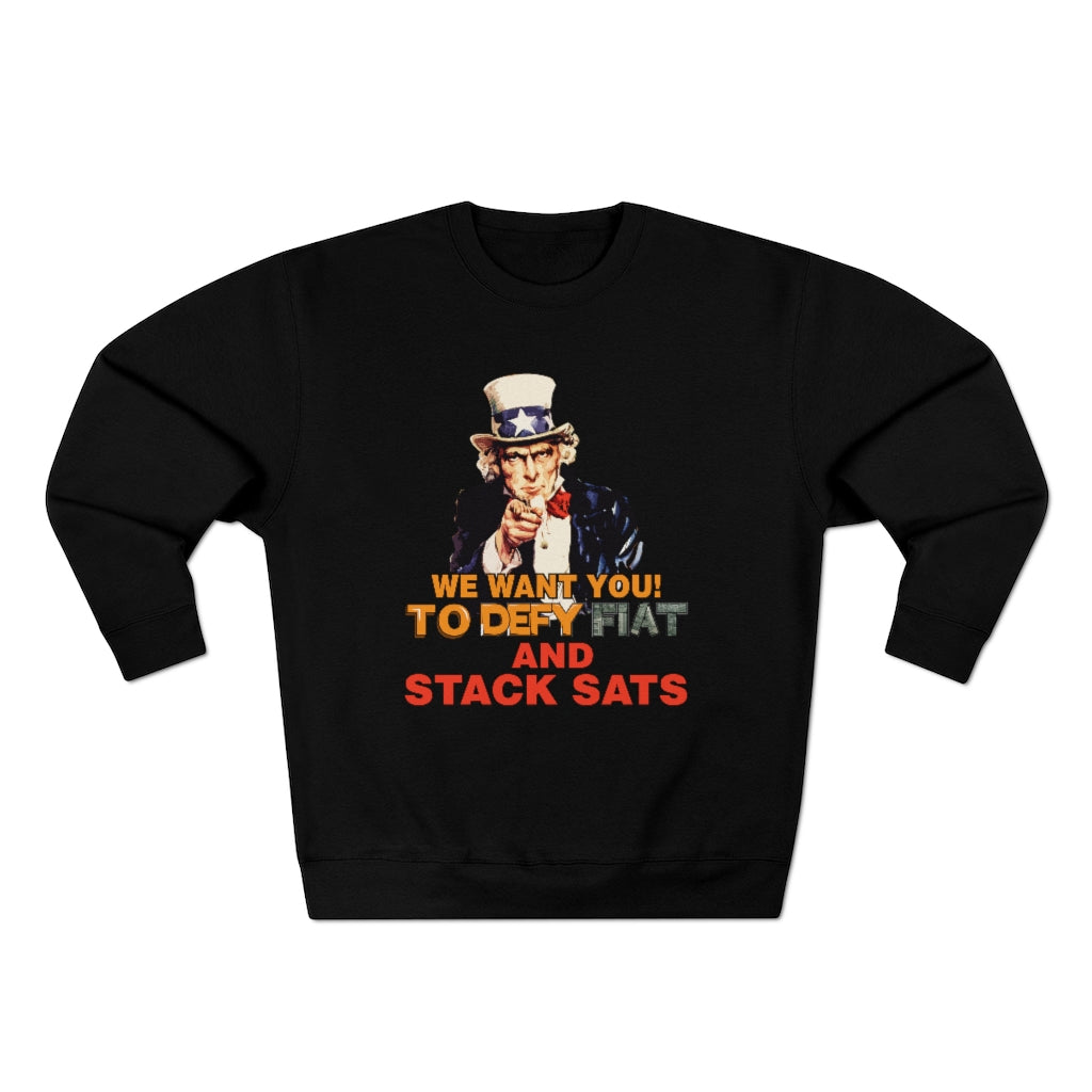 Uncle Sam Premium Crewneck Sweatshirt