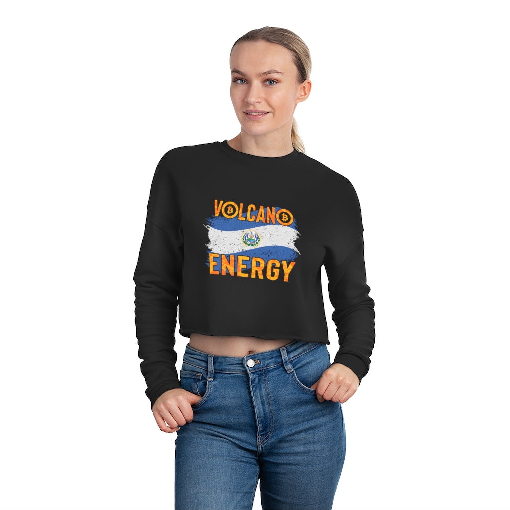 Volcano Energy Women's Cropped Sweatshirt